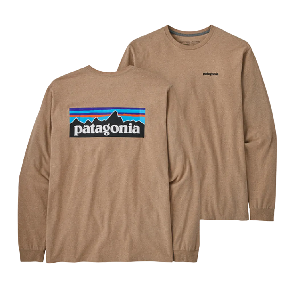 Patagonia Men's Long Sleeve P-6 Logo Responsibili-Tee - Past Season