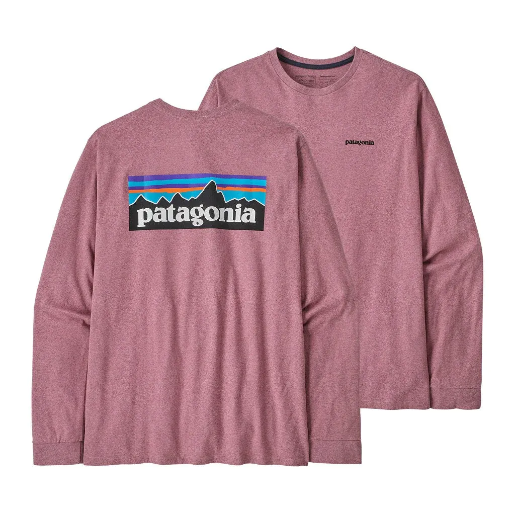 Patagonia Men's Long Sleeve P-6 Logo Responsibili-Tee - Past Season