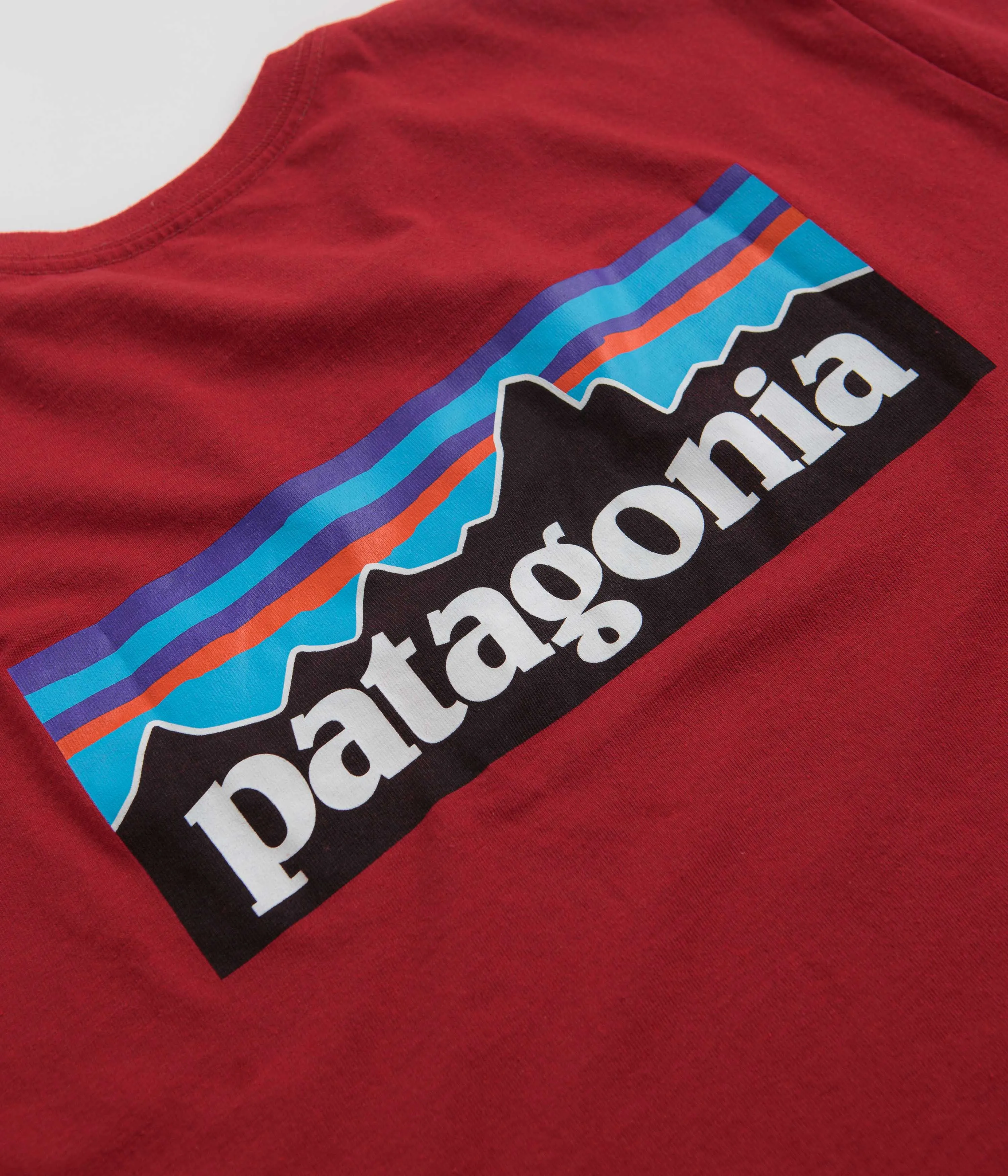 Patagonia P-6 Logo Responsibili-Tee T-Shirt - Touring Red