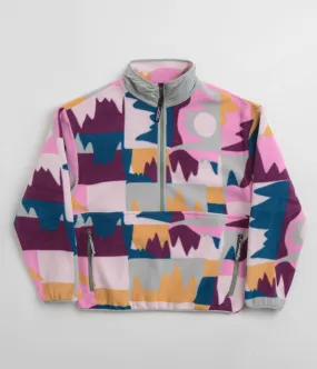 Patagonia Womens Synchilla Marsupial Fleece - Frontera: Marble Pink