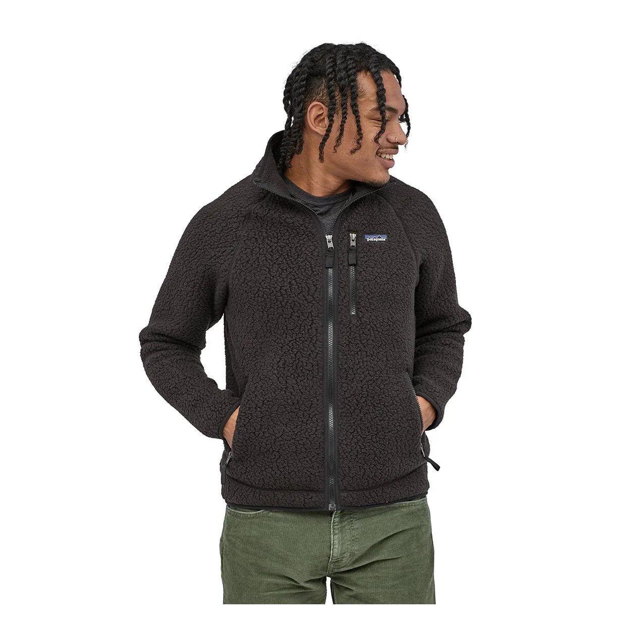 Pile Patagonia Fleece Retro Nero