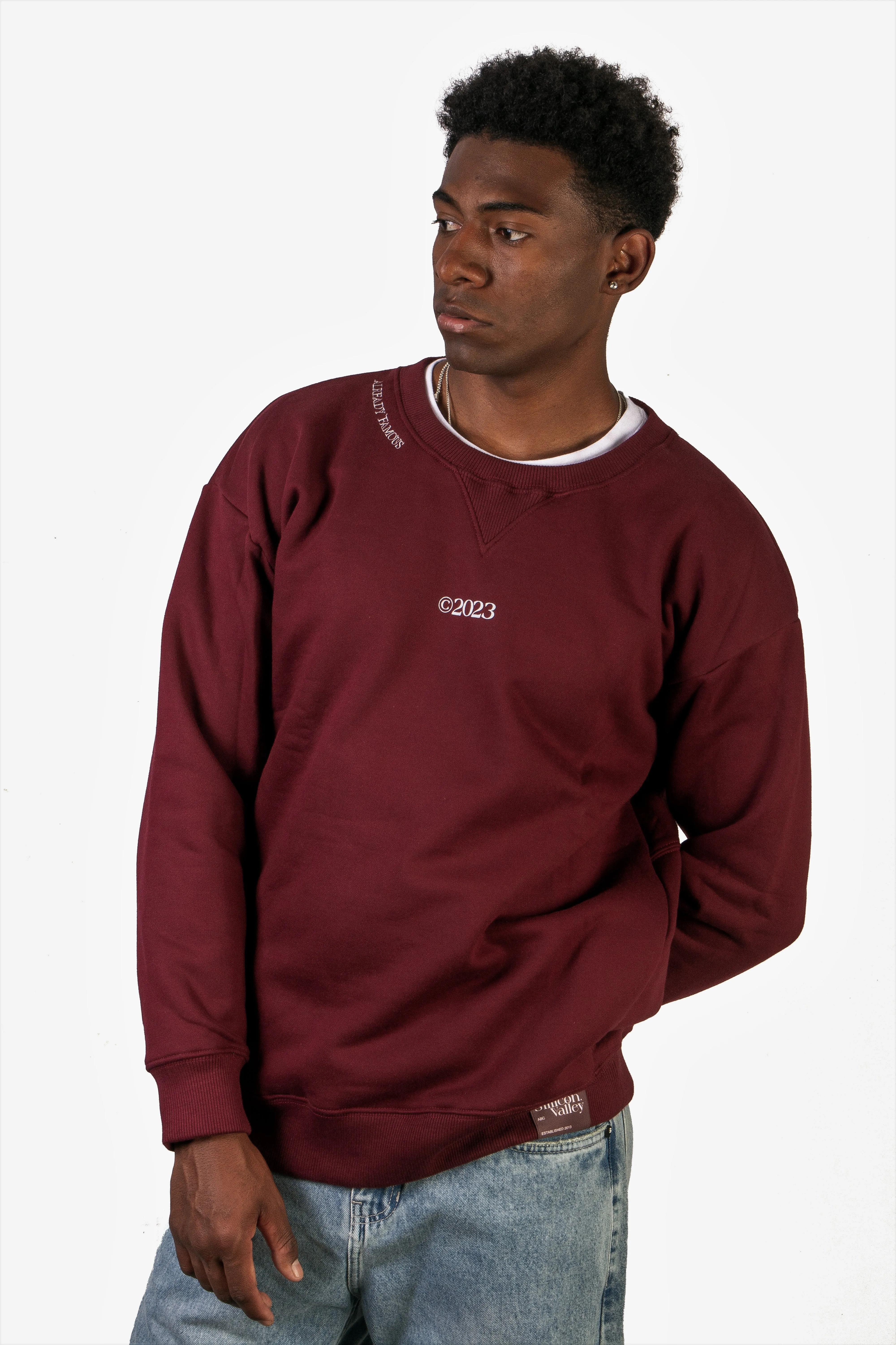 Polera Sweatshirt Famous Vino