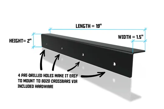 Promaster Roof Deck Brackets (Set of 3)