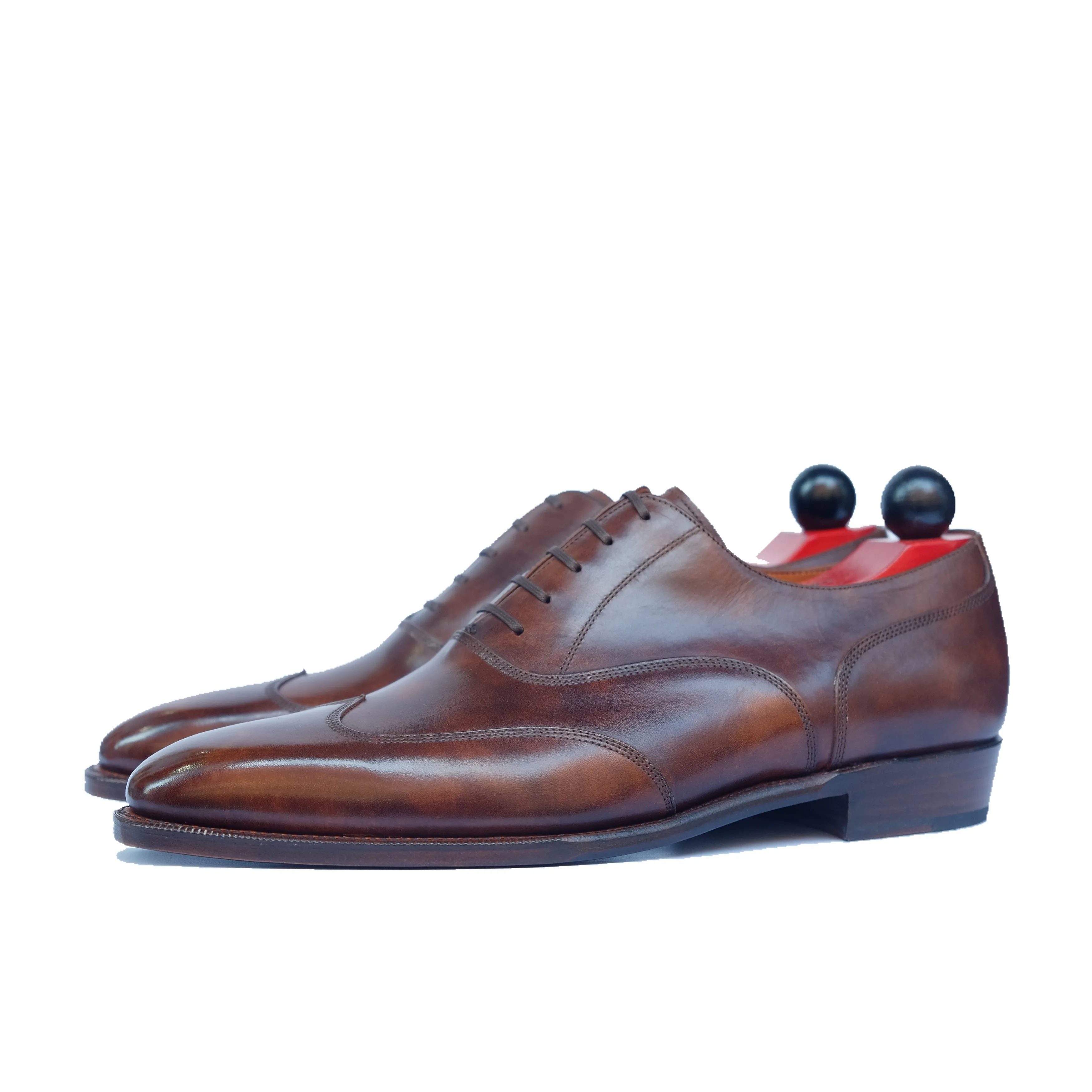 Pullman - MTO - Copper Museum Calf - LPB Last - Single Leather Sole