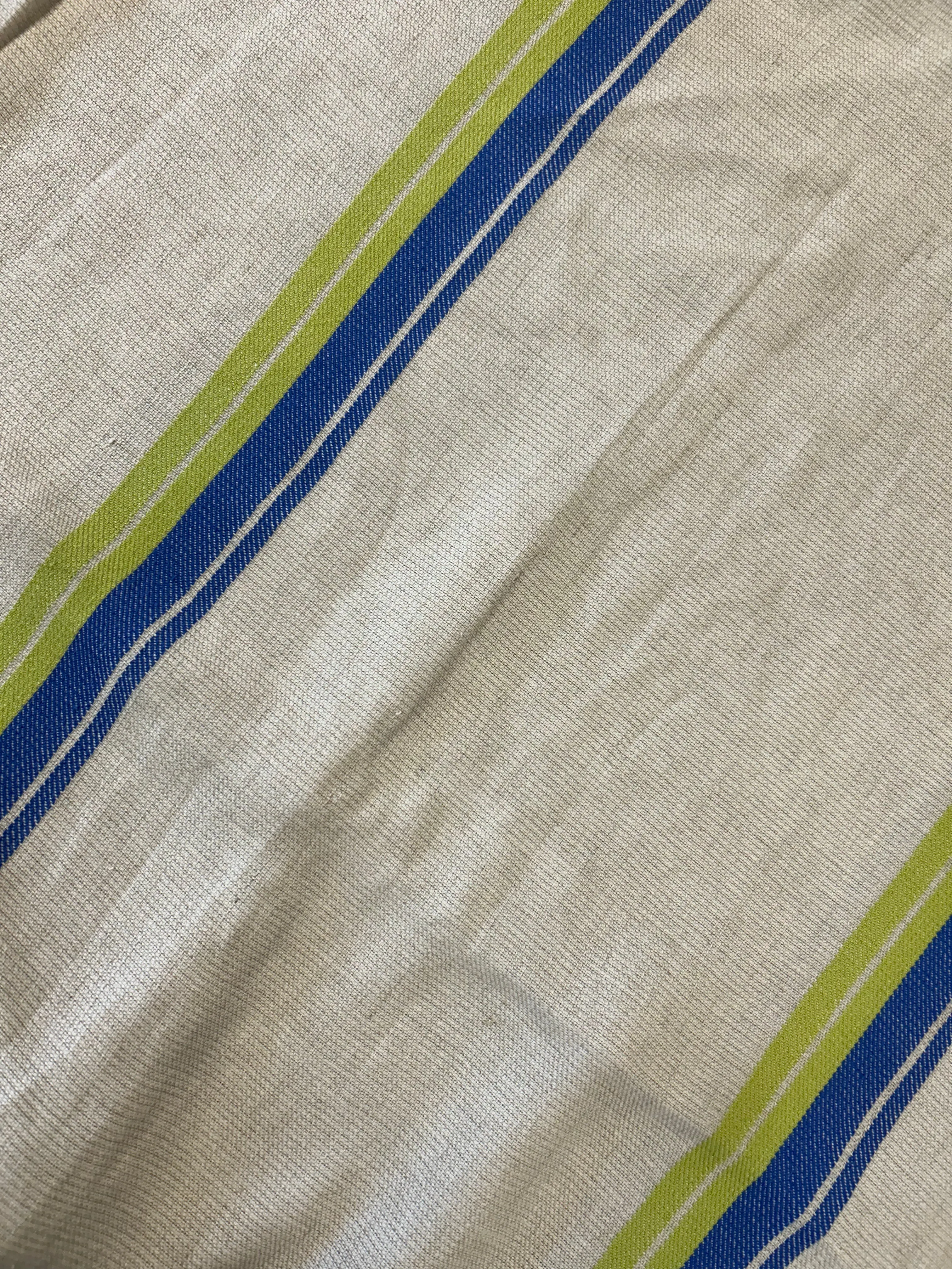 Sample  - Tablecloth with Bold Stripe