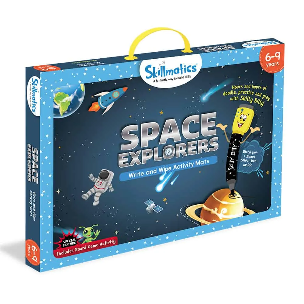 Skillmatics Space Explorers Educational Games for Kids (6-9)