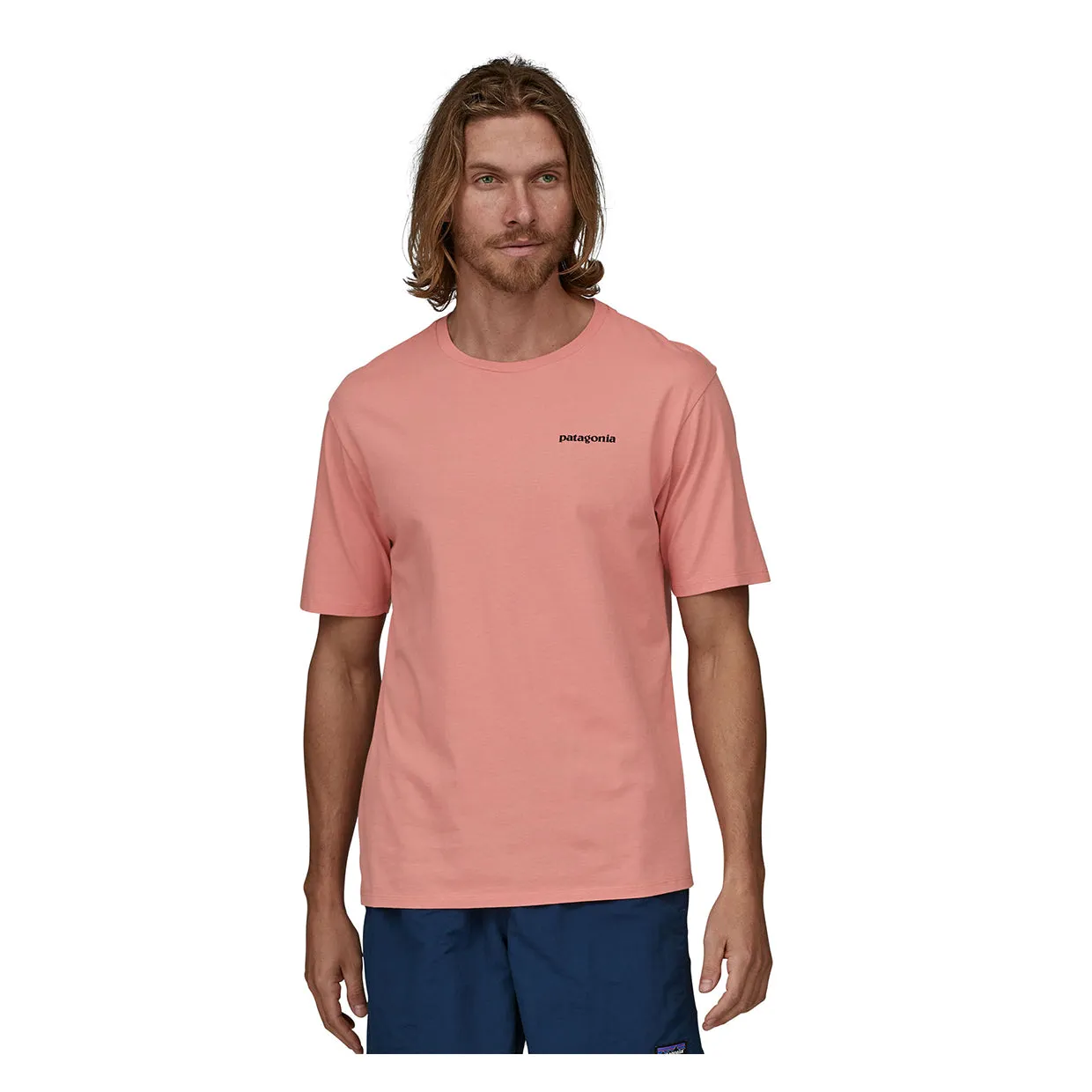 T-shirt Patagonia P-6 Mission Organic Rosa