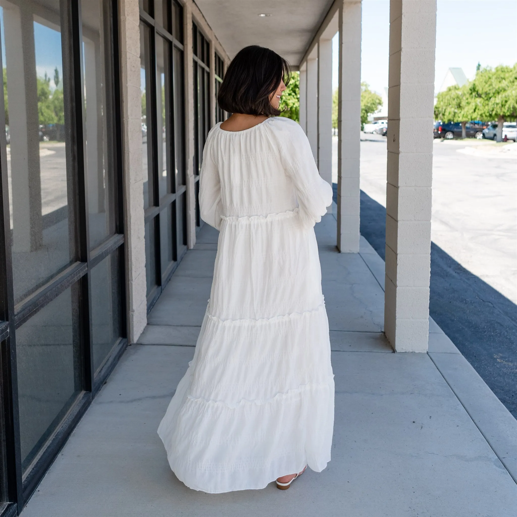 The Charlotte Tiered Temple Dress