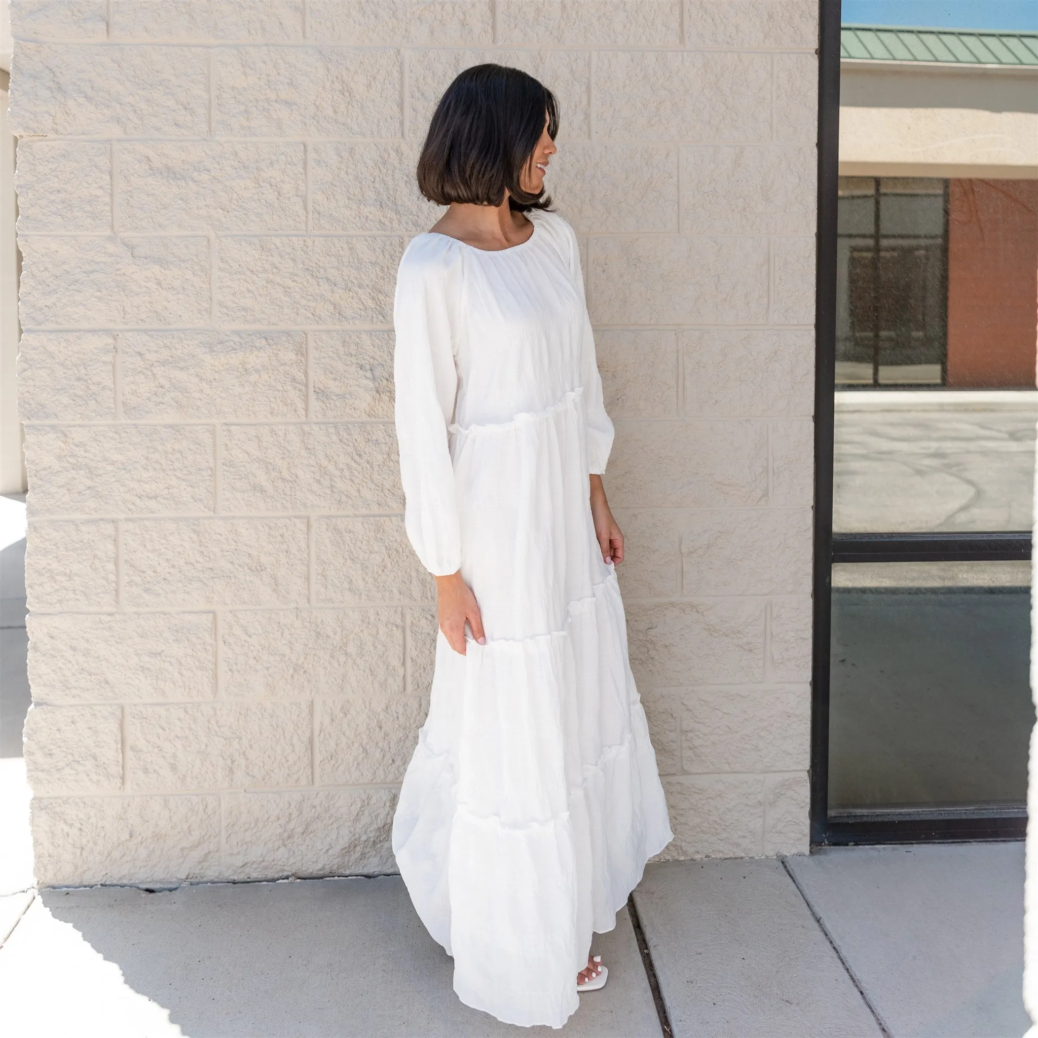 The Charlotte Tiered Temple Dress