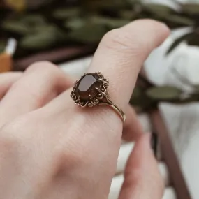 Vintage | Charlotte Smoky Quartz Ring