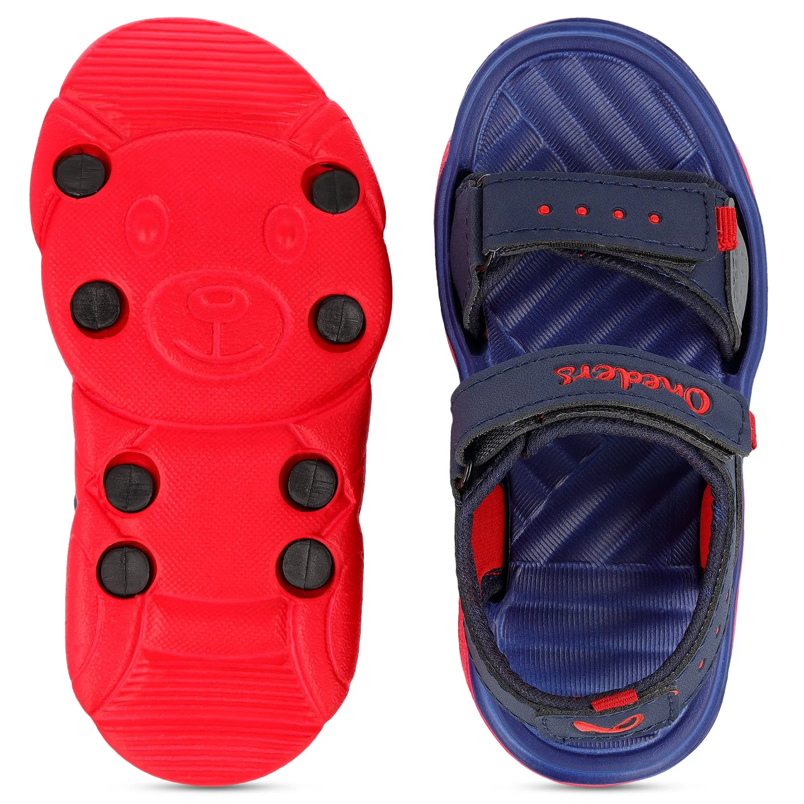 Walkaroo Kids Sports Sandal  - WK453 Navy Blue Red