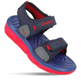 Walkaroo Kids Sports Sandal  - WK453 Navy Blue Red