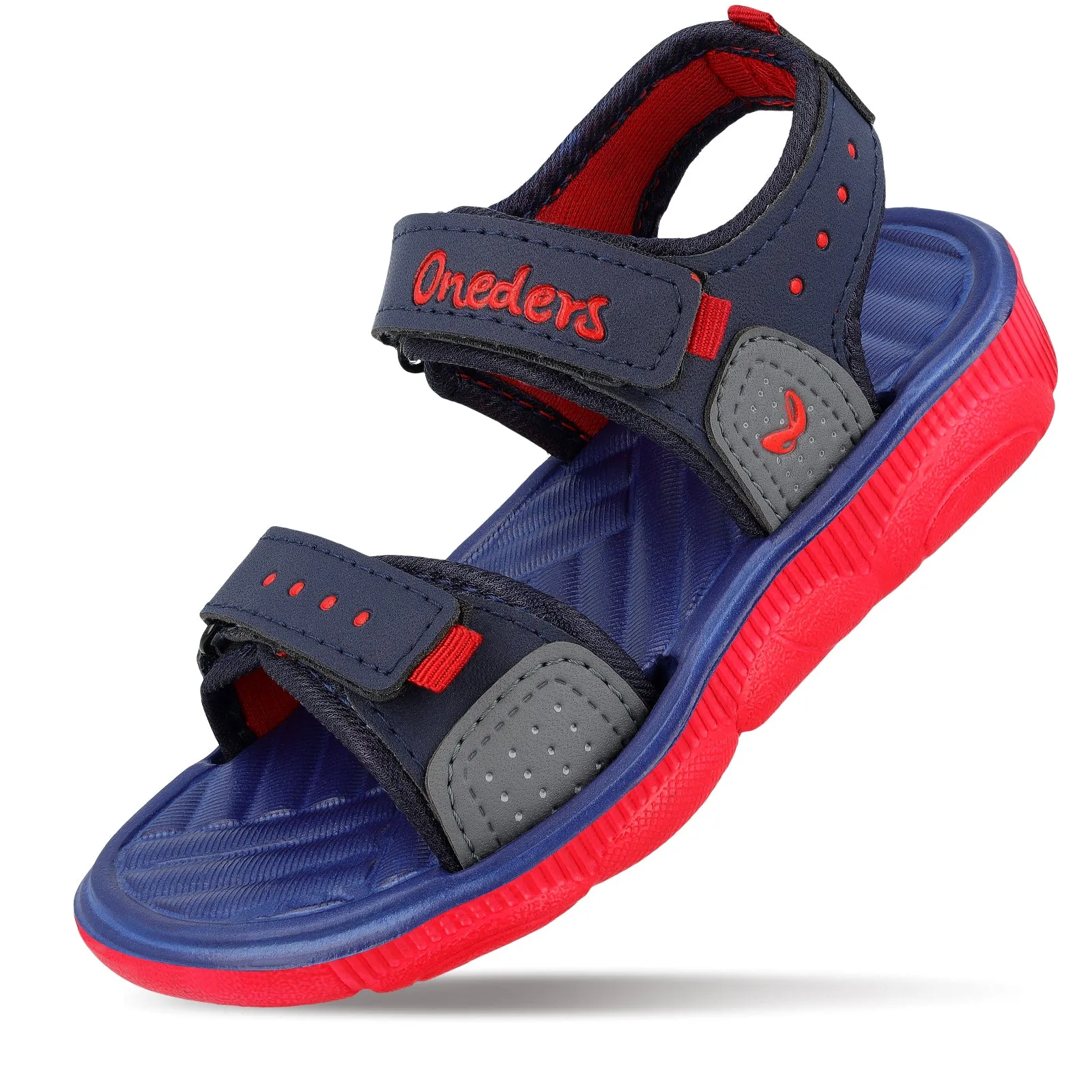 Walkaroo Kids Sports Sandal  - WK453 Navy Blue Red