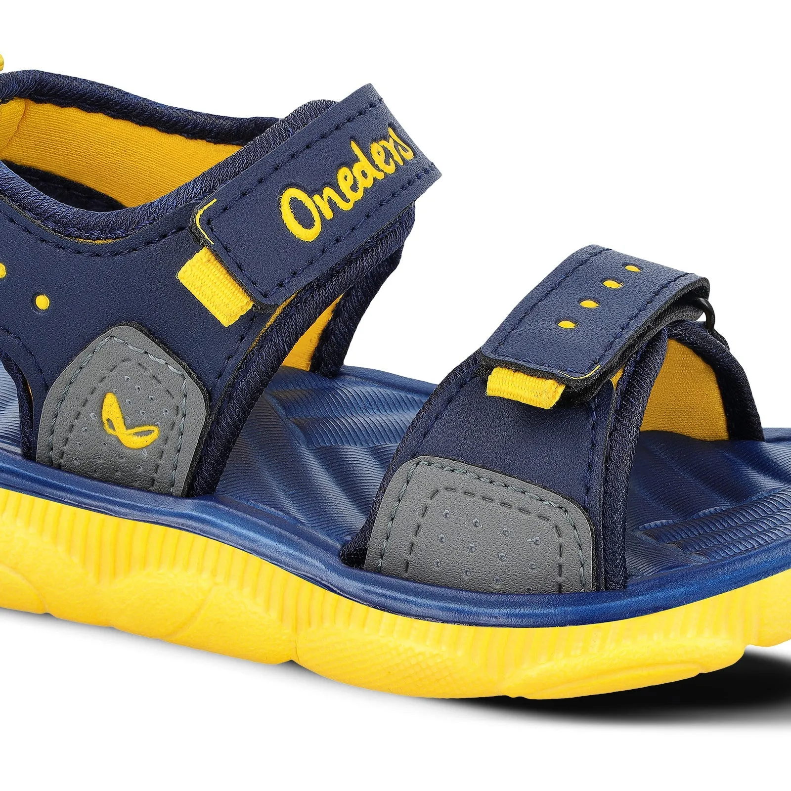 Walkaroo Kids Sports Sandal  - WK453 Navy Blue Yellow