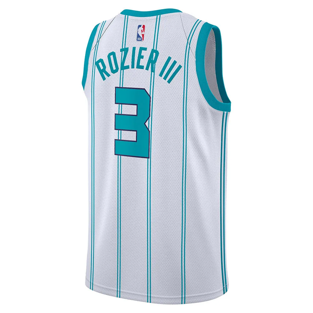 Youth Charlotte Hornets Terry Rozier Association Jersey - White