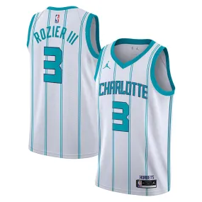 Youth Charlotte Hornets Terry Rozier Association Jersey - White